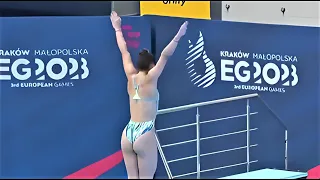 Amelie Enya FORSTER | Women's Diving | 1m Springboard Preliminary 2023