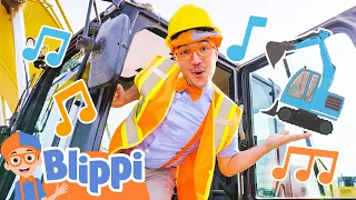 Blippi's Brand New Excavator Song! Educational Songs for Kids