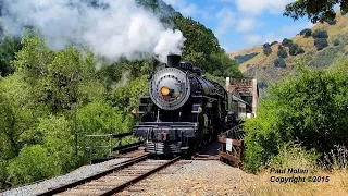 Southern Pacific 2472 and 1487 Memorial Day Steam Weekend