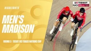 Men's Madison Highlights - Milton, Canada | 2024 Tissot UCI Track Nations Cup