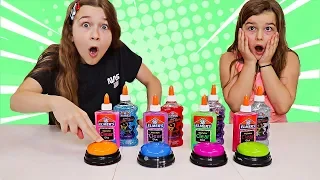 Don’t Push the Wrong Button Slime Challenge 2! | JKrew