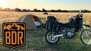 New Mexico BDR Camping on DR650 / 2023