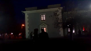 Ровно Ж / Д Вокзал ( Ночь ) Украина  19.11.2018