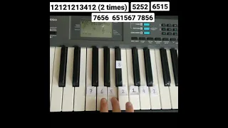 Kal ho na ho piano tutorial || learn piano easily ||
