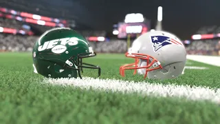 Madden NFL 21 - New York Jets Vs New England Patriots (Madden 22 Rosters) Full Game PS4 Gameplay