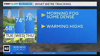 Chicago First Alert Weather: Morning fog, some dense