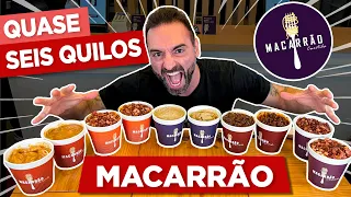 5.5KG DE MACARRÃO!! TODOS OS SABORES!!