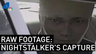 Raw Footage of The Nightstalker's Capture | From the Archives | NBCLA