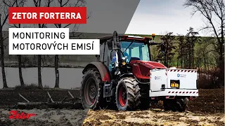 ZETOR FORTERRA CZ - Měření emisí