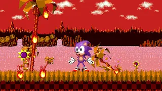 Sonic Scorched Quest In Widescreen