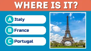 Can You Identify the Country by Its Famous Landmark? | Tourist Places Trivia Quiz