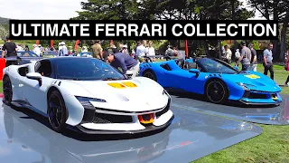 NEW Ferrari SF90XX Highlights Pebble Beach Ferrari Display!