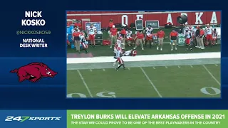 247Sports SEC Update: Treylon Burks will carry Arkansas offense