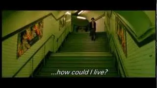 Amelie, subway scene with blind man