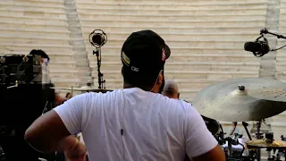 Jaylen Petinaud Herbie Hancock Sound Check In Athens, Greece 2023 #drum #explore #jazz