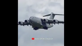 C-17 Globemaster || The Tranceport Aircraft Of The Indian Airforce, || Short 4k.