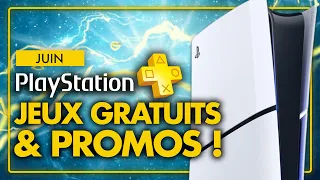 PlayStation Plus PS4 & PS5 | JUIN 2024 : Des JEUX GRATUITS et de GROSSES PROMOS !