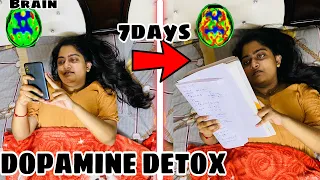 🛑I tried DOPAMINE DETOX for 7days(Tamil)😖It changed my life🧐