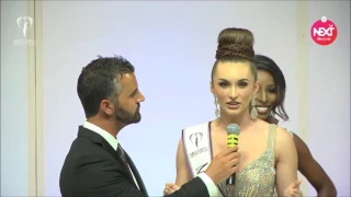 2016 Miss Earth United States On Stage Question - Corrin Stellakis