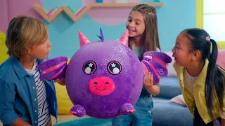 BIGGIES ¡Wow! Peluches hinchables XXL🦄🐰🐶🐲 | COLORBABY