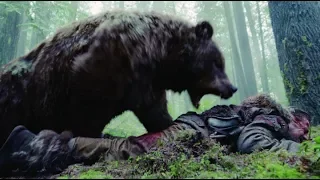 The Revenant Bear Attack Scene - Leonardo DiCaprio