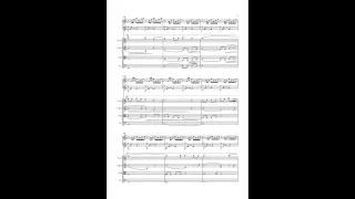 Bach-Gounod - AVE MARIA - for piano & str. quartet (orchestra)