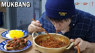 리얼먹방)너 왜 이제 나왔어!? 진진짜라~ (ft. 파김치)ㅣblack bean sauce noodles ramenㅣREAL SOUNDㅣASMR MUKBANGㅣEATING SHOW