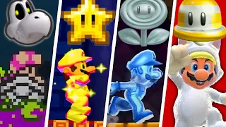 Evolution of Super Mario Invincibility Power-Ups (1985 - 2021)