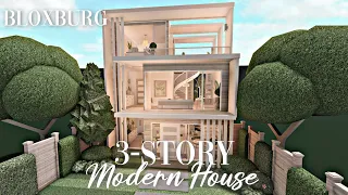 Roblox Bloxburg - Minimalist 3-Story Modern House - Minami Oroi