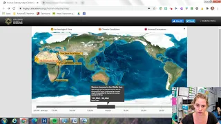 Interactive Human Migration Map