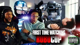 Detroiters First Time Watching "Robocop" (1987) - SO MUCH FUN & GORE IN ONE MOVIE REACTION!!