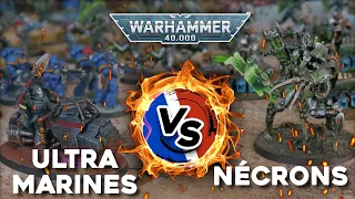Warhammer 40.000 - Ultramarines VS Nécrons - Rapport de bataille