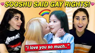 Soojin and Shuhua Said GAY RIGHTS 3! 🌈✨ Sooshu (G)I-DLE