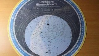 Die drehbare Himmelskarte/Sternenkarte