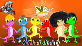 Cicak di dinding naik kereta api dan lagu anak populer lain nya