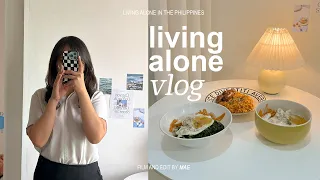 Living alone in the Philippines 🌧️ doing everything by yourself even if getting sick