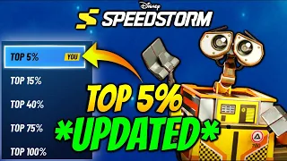 *UPDATED* (SIMPLIFIED) Top 5% WALL-E Guide - Disney Speedstorm