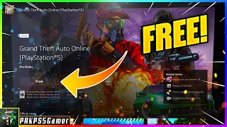 How To Pre load GTA Online on PS5 For Free!