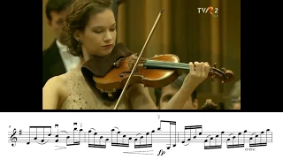 Hilary Hahn y Louis Langrée Mozart Violín Concierto No 3 transcripcion de Cadenzas