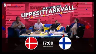 EM 2020 Danmark v Finland | Uppesittarkväll med Eurotalk