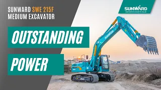 Meet the Sunward SWE 215F Heavy-Duty Medium Excavator