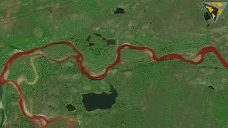 River in Russia Mysteriously Turns Biblical Blood Red