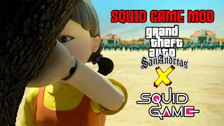 How To Install Squid Game mod in gta san andreas //Copy/paste