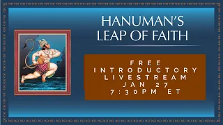 Hanuman’s Leap of Faith Introductory Conversation with Krishna Das & Michael Sternfeld