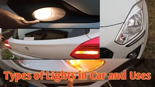 Types of Lights in Car and how to use lights in car