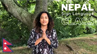 Learn NEPAL Sign Language with Sonam! | Online Class