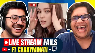 LIVE STREAM FAILS ft. @CarryMinati