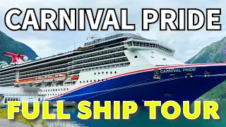 Carnival Pride (Newly Renovated) Full Cruise Ship Tour 2023