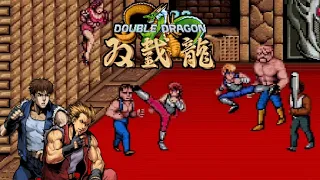 Billy & Jimmy Lee Fighting for Justice & Marian's Love! Double Dragon Arcade Gameplay & Ending