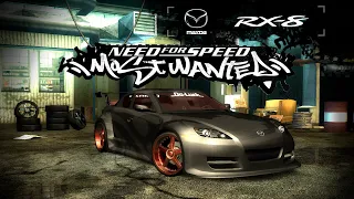 NFS MW / REDUX MOD / MAZDA RX8 JUNKMAN TUNING/ 1080p60fps